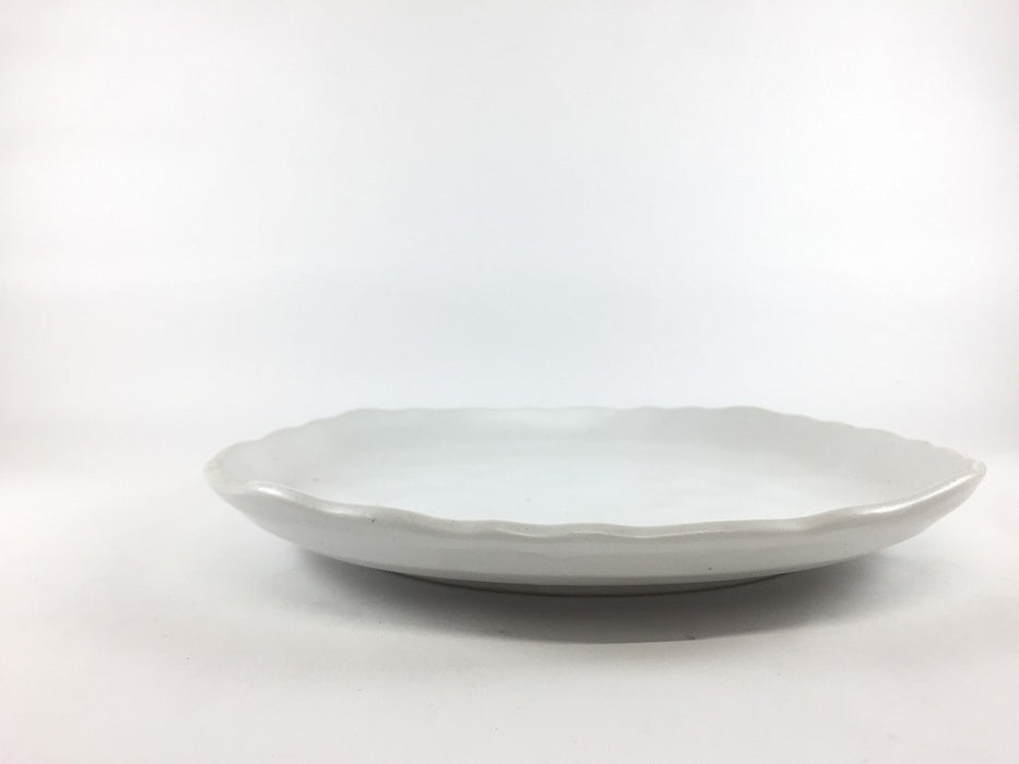 【SALE】24cm波渕皿.石焼マット　美濃焼(j.R)【訳あり】