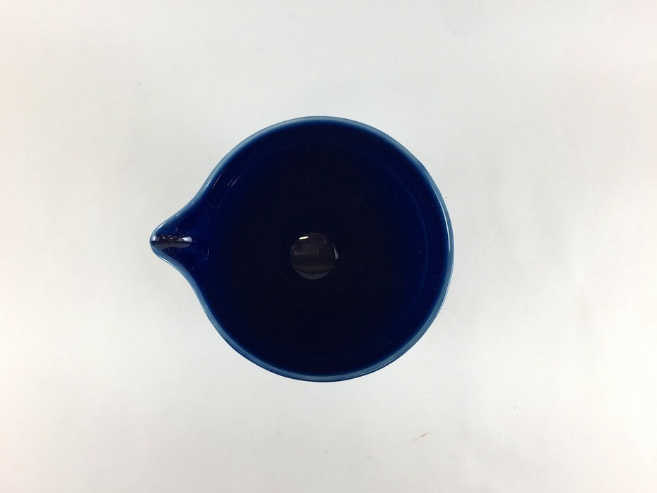 片口徳利　ネイビー　10cm　波佐見焼(j.R)