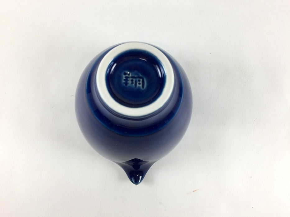 片口徳利　ネイビー　10cm　波佐見焼(j.R)