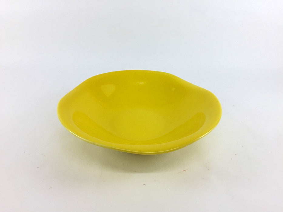 【SALE】波向　黄　16cm　波佐見焼【訳あり】