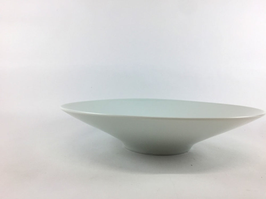 20cmクープボウルプレート　白マット　有田焼(j.R)