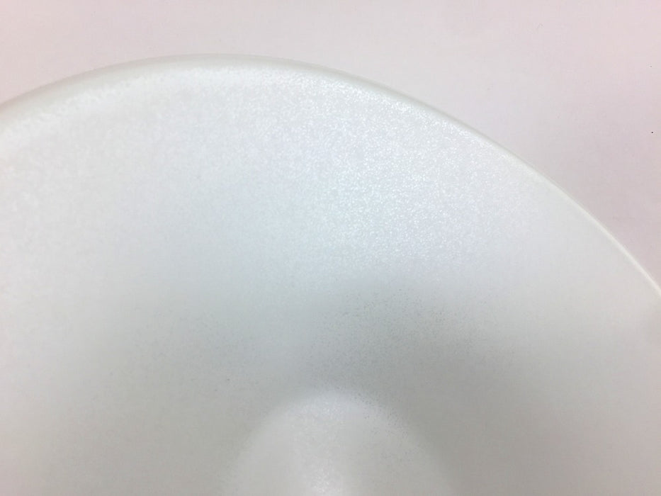 20cmクープボウルプレート　白マット　有田焼(j.R)