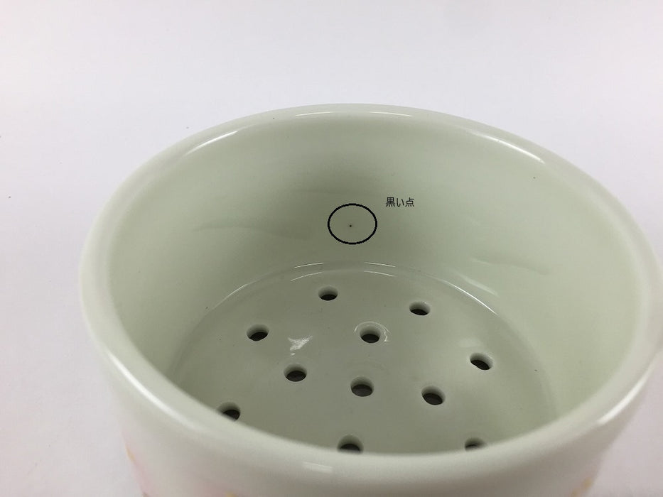 【SALE】蒸籠(セイロ)セット.蛍文様　15cm　有田焼(j.R)【訳あり】