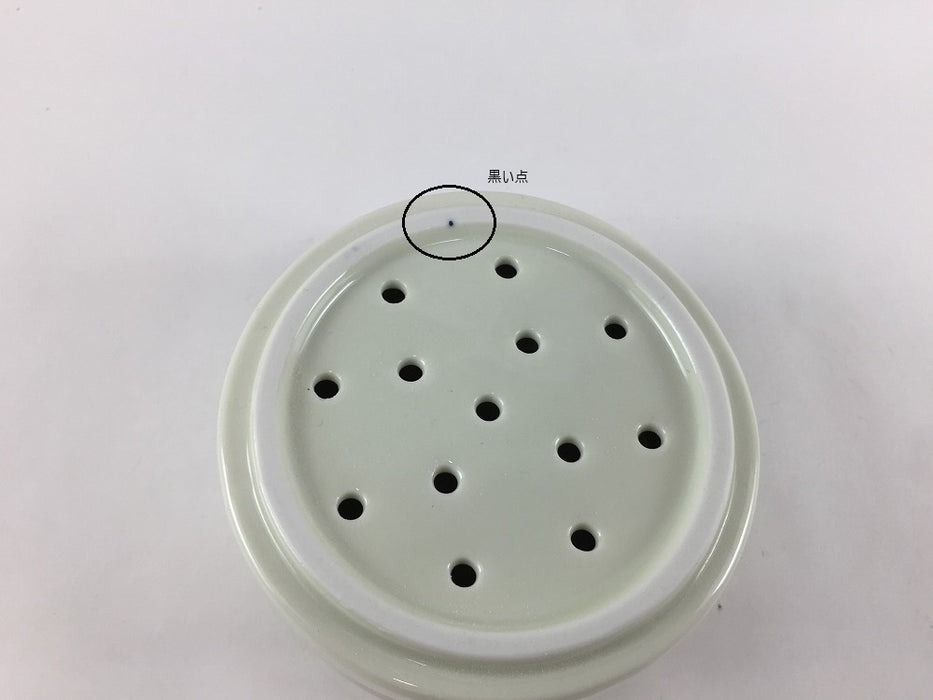 【SALE】蒸籠(セイロ)セット.蛍文様　15cm　有田焼(j.R)【訳あり】