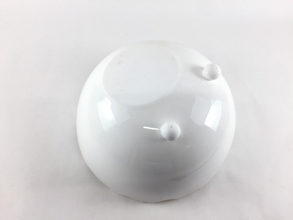 【SALE】山切片上り玉鉢.洋白　17cm　有田焼【訳あり】