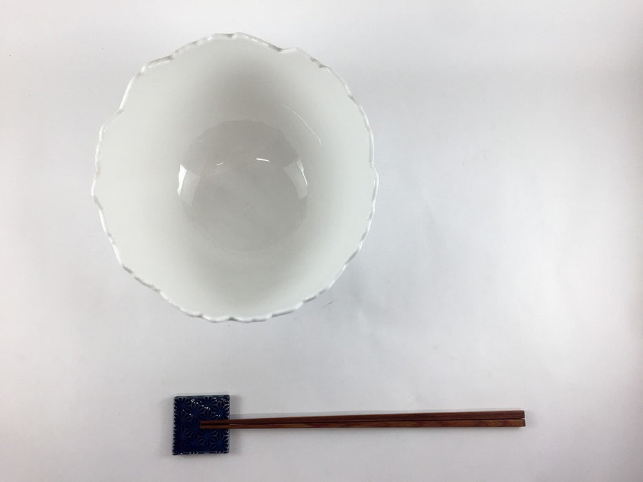 【SALE】山切片上り玉鉢.洋白　17cm　有田焼【訳あり】