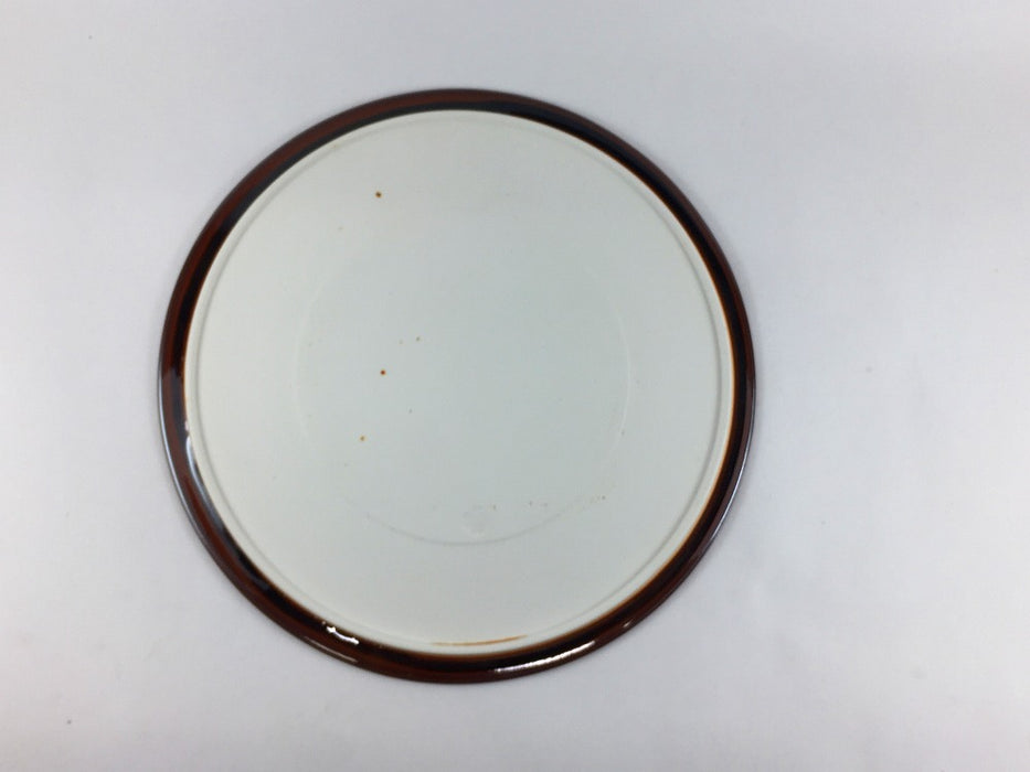 フラットプレート　21cm　天目　有田焼　(j.R)