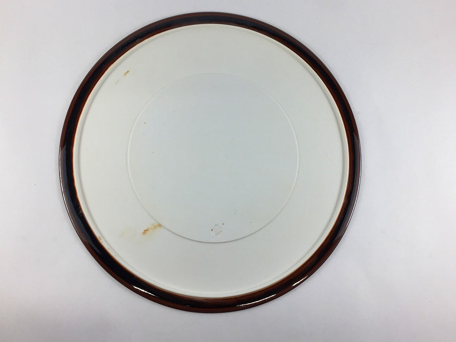 フラットプレート　26cm　天目　有田焼　(j.R)