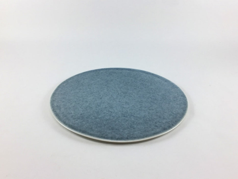 フラットプレート　17cm　薄墨　有田焼(j.R)