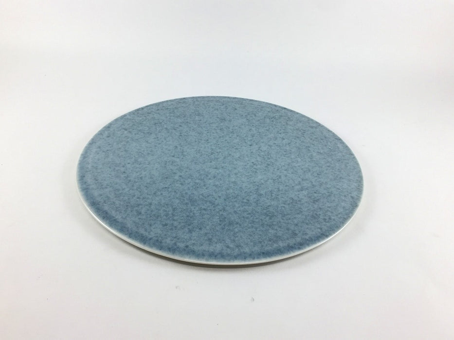 フラットプレート　21cm　薄墨　有田焼　(j.R)