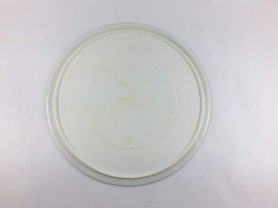 フラットプレート　21cm　薄墨　有田焼　(j.R)