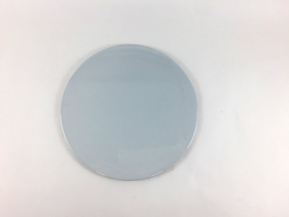 フラットプレート　17cm　ライトグレー　有田焼(j.R)