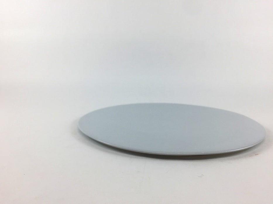 フラットプレート　17cm　ライトグレー　有田焼(j.R)