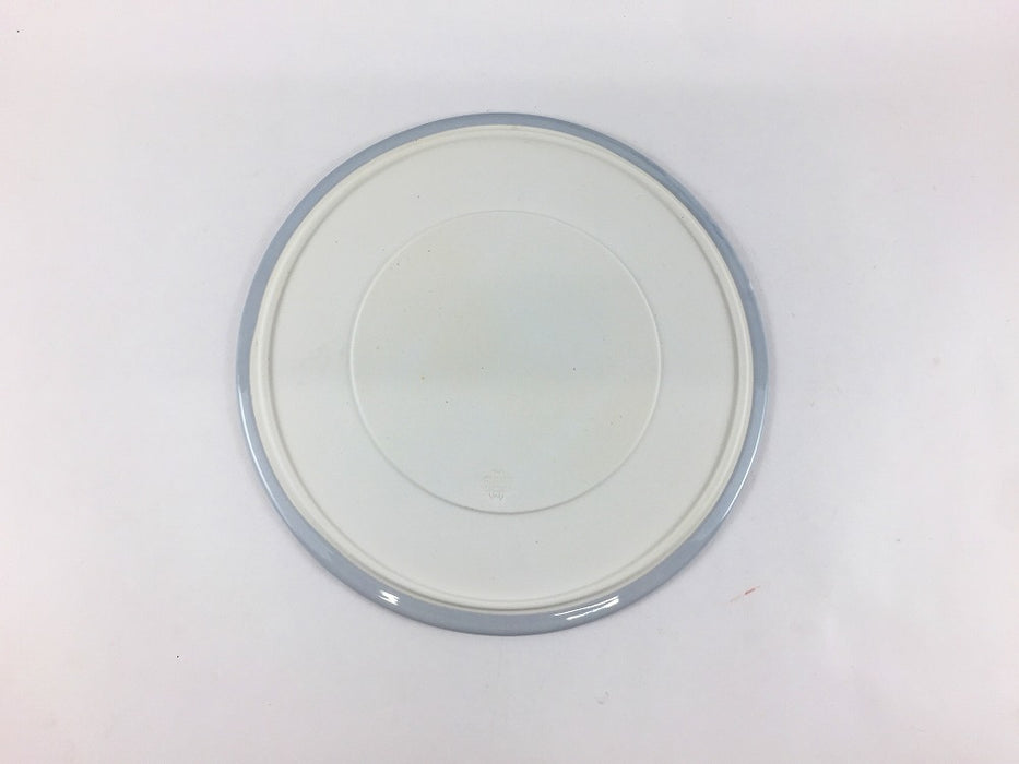 フラットプレート　17cm　ライトグレー　有田焼(j.R)