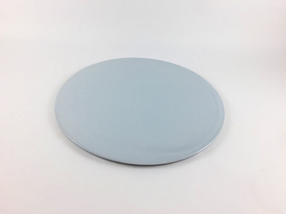 フラットプレート　21cm　ライトグレー　有田焼　(j.R)