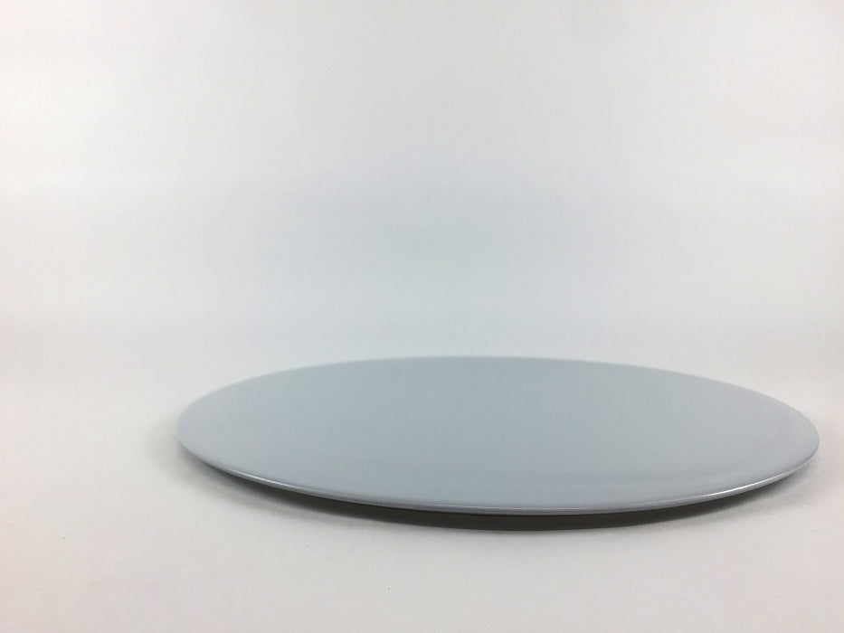フラットプレート　21cm　ライトグレー　有田焼　(j.R)