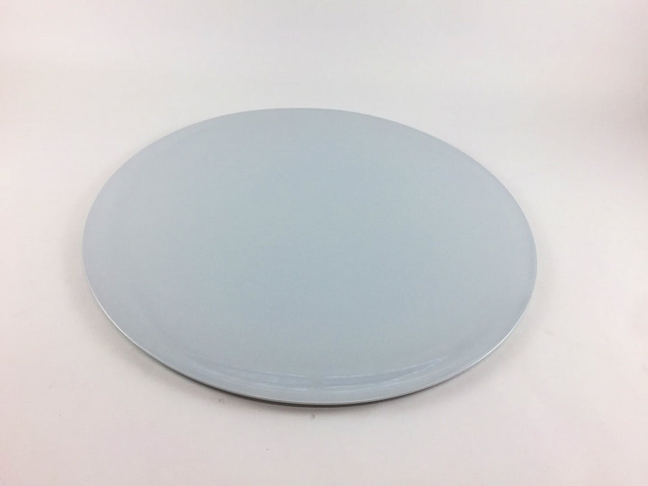 フラットプレート　26cm　ライトグレー　有田焼　(j.R)