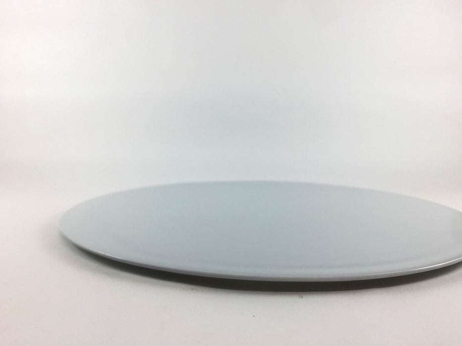 フラットプレート　26cm　ライトグレー　有田焼　(j.R)