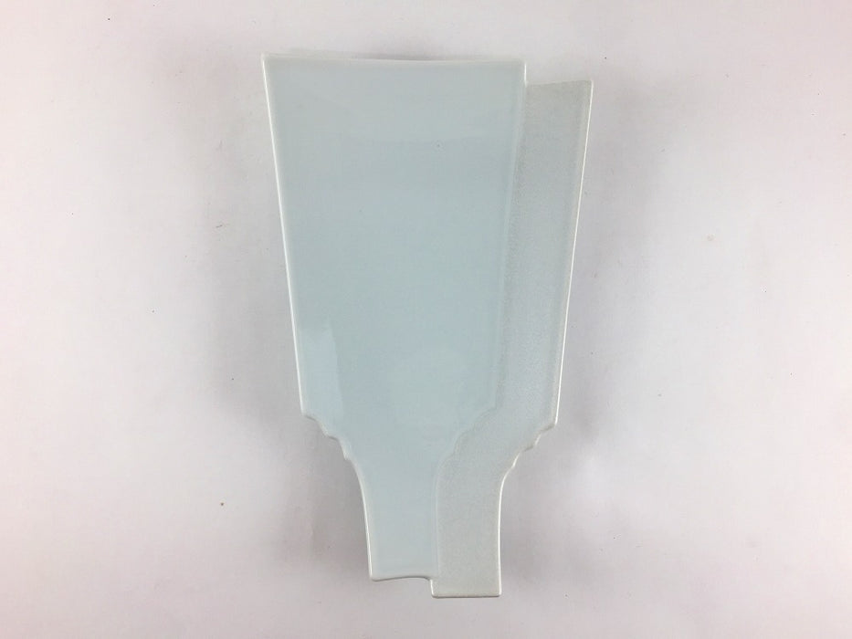 羽子板重ね銘々皿　(錦金彩/錦銀彩)　17cm　有田焼(j.R)