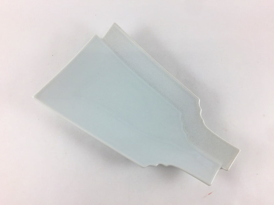 羽子板重ね銘々皿　(錦金彩/錦銀彩)　17cm　有田焼(j.R)