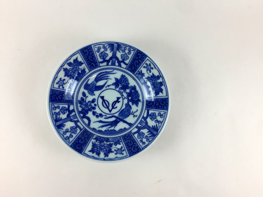 染付VOC 四寸小皿 12cm 有田焼(j.R) — 佐賀有田 ギャラリーつじ信