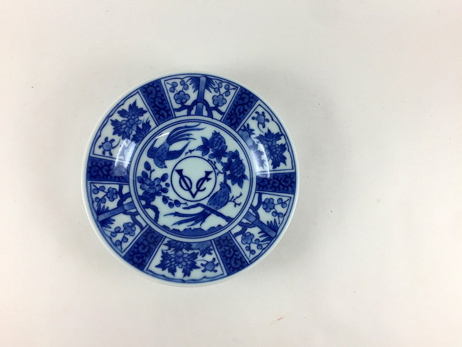 染付VOC　四寸小皿　12cm　有田焼(j.R)