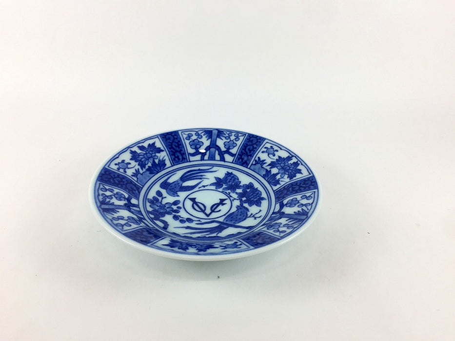 染付VOC　四寸小皿　12cm　有田焼(j.R)