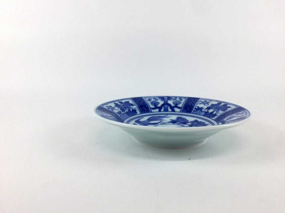 染付VOC　四寸小皿　12cm　有田焼(j.R)