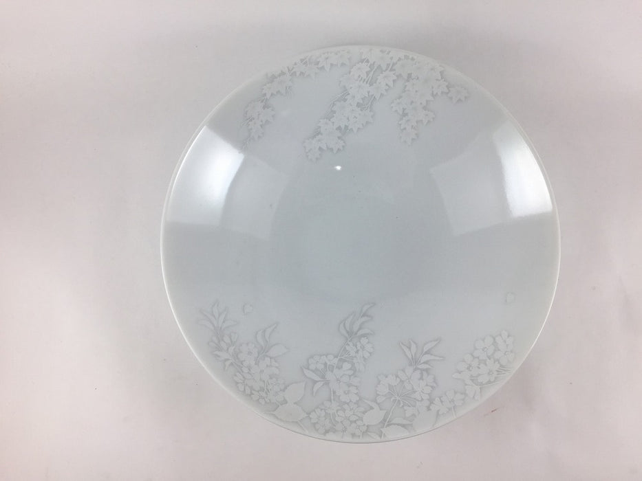 【SALE】【1個価格】20cm鉢　白春秋/黒春秋　美濃焼(j.R)【訳あり】