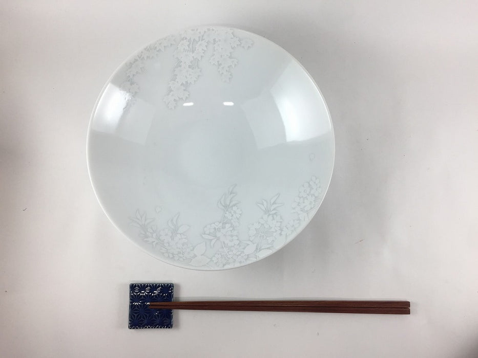 【SALE】【1個価格】20cm鉢　白春秋/黒春秋　美濃焼(j.R)【訳あり】