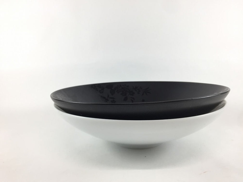 【SALE】【1個価格】20cm鉢　白春秋/黒春秋　美濃焼(j.R)【訳あり】