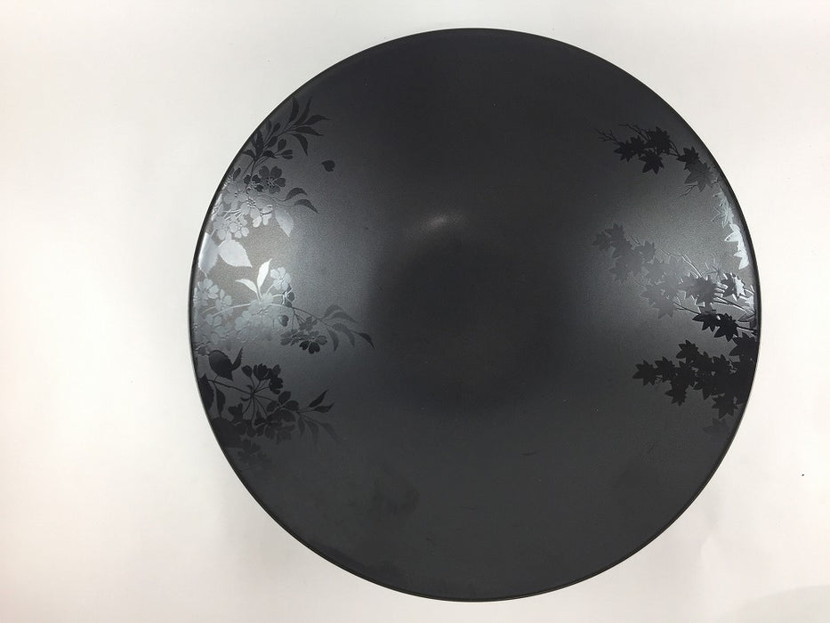 【SALE】【1個価格】24cm鉢　黒春秋/白春秋　美濃焼【訳あり】