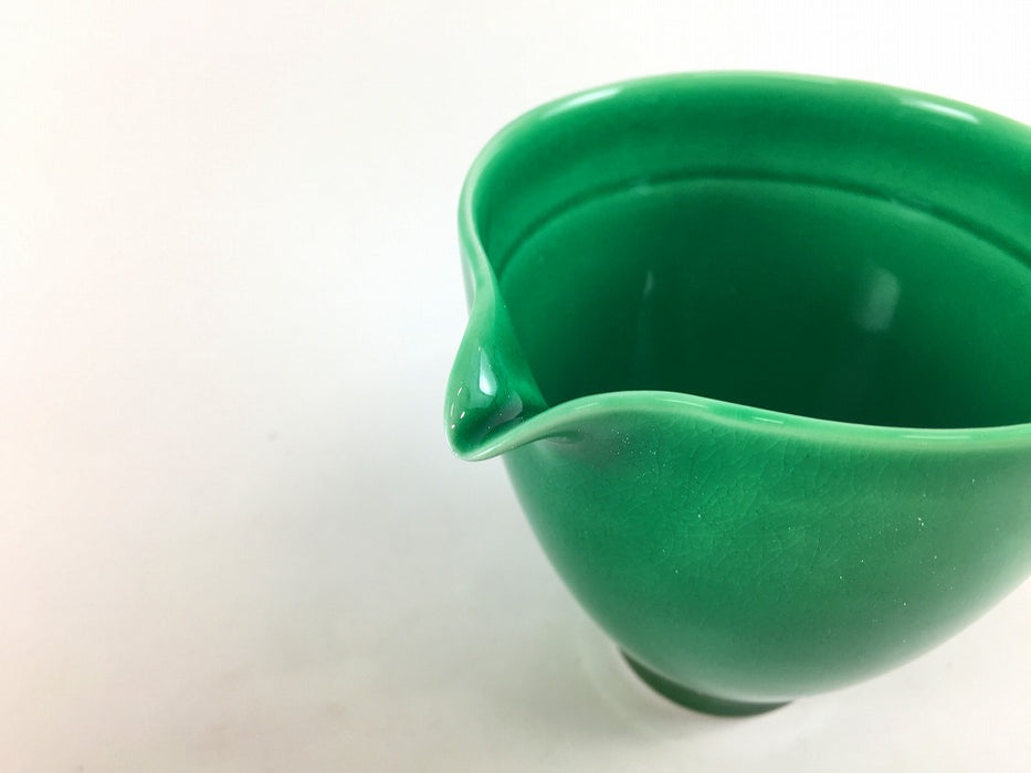 片口徳利　釉裏金彩　(黄/緑)　10cm　波佐見焼(j.R)