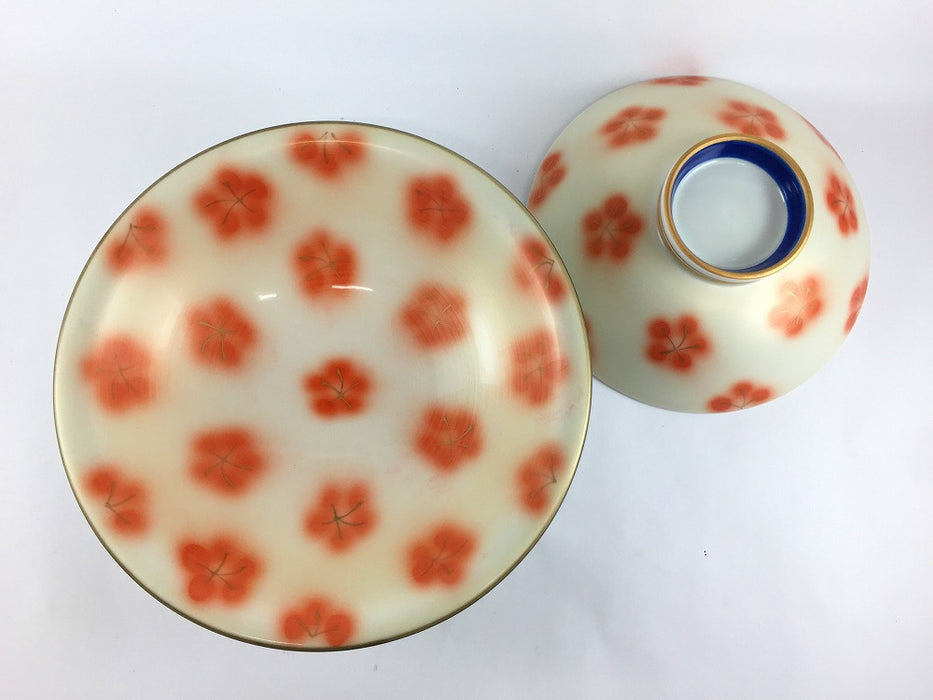 【SALE】弥生7寸骨むし　21cm　有田焼【訳あり】