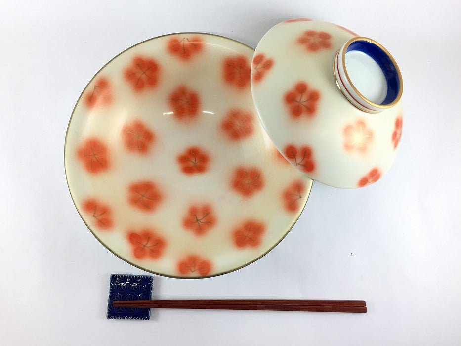 【SALE】弥生7寸骨むし　21cm　有田焼【訳あり】