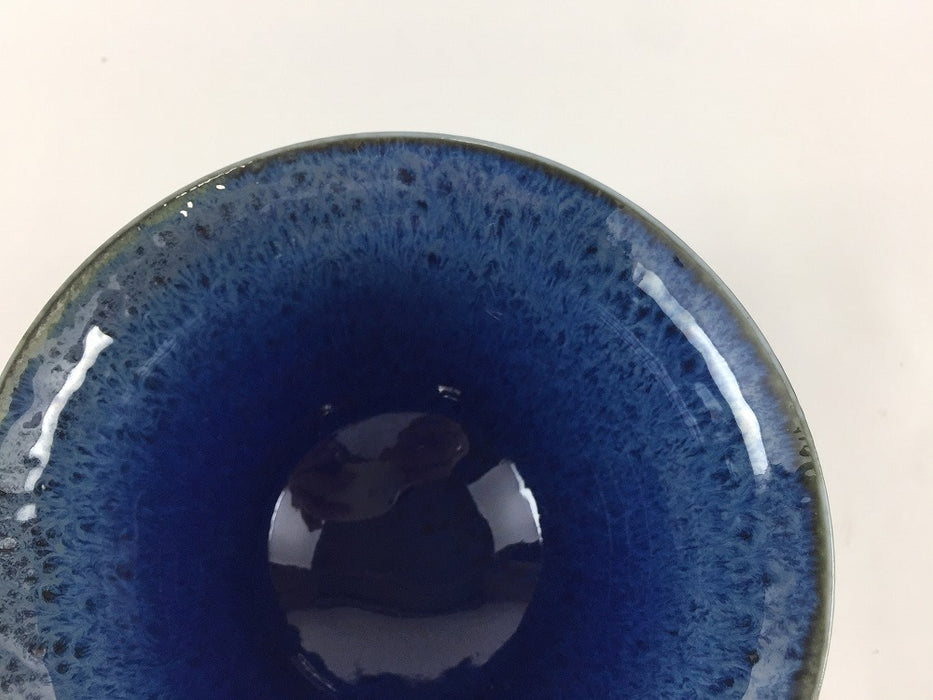 【SALE】13cm反飯碗(400cc)紺結晶　美濃焼【訳あり】