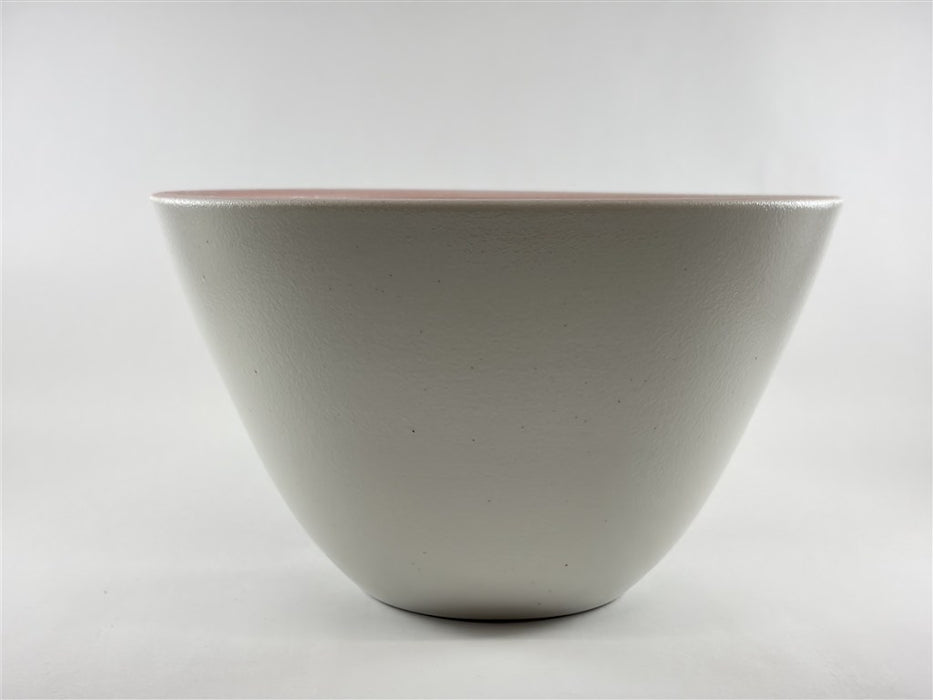 【SALE】25cm手洗い鉢.石焼内ﾋﾟﾝｸ【金具別】【訳あり】(j.R)