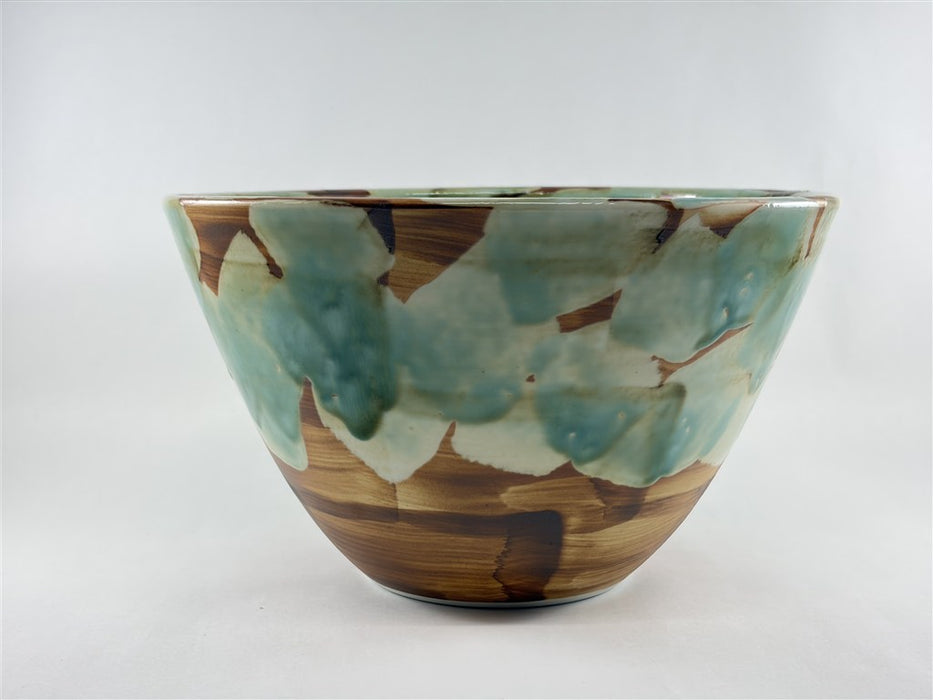 【SALE】25cm手洗い鉢.茶巻織部刷毛【金具別】【訳あり】(j.R)
