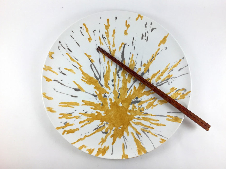 スムース27cmプレート　一珍閃光　有田焼(j.R)