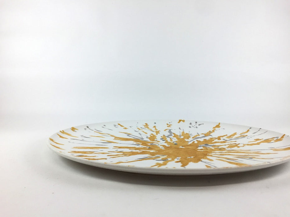 スムース27cmプレート　一珍閃光　有田焼(j.R)