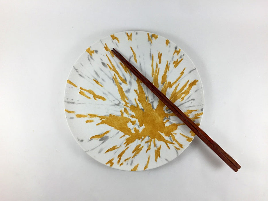 スムース20cmプレート　一珍閃光　有田焼(j.R)