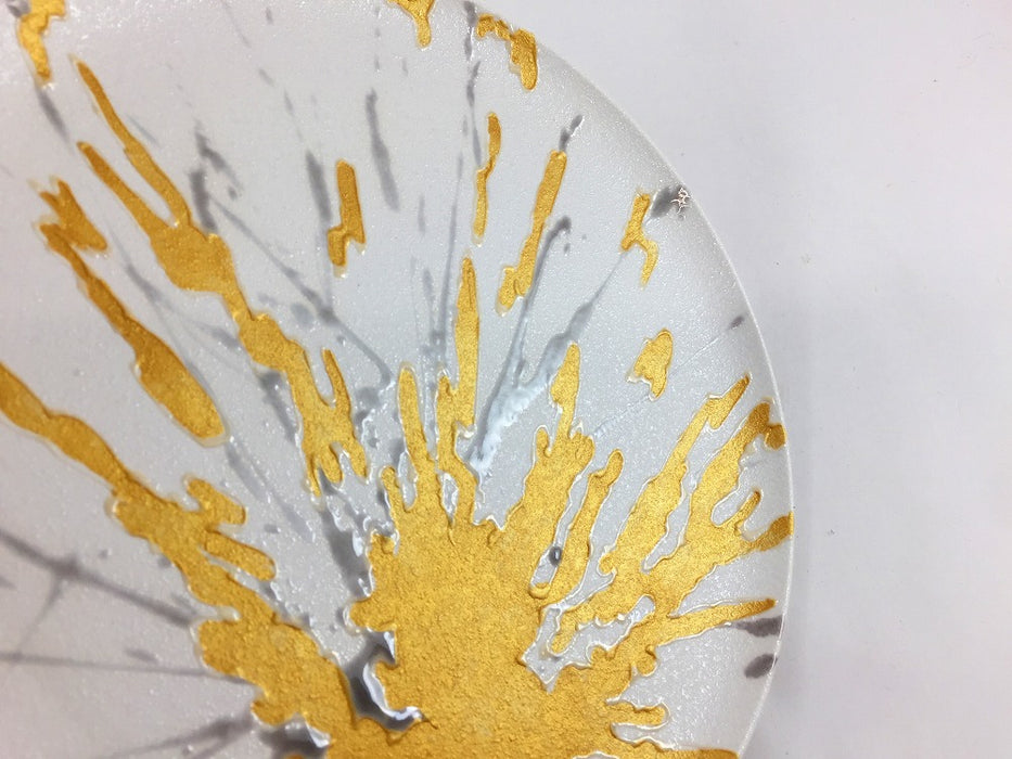 スムース16cmプレート　一珍閃光　有田焼(j.R)