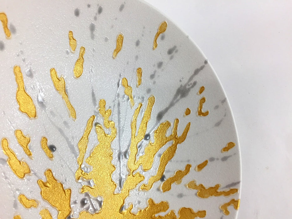 スムース18cmボウル　一珍閃光　有田焼(j.R)