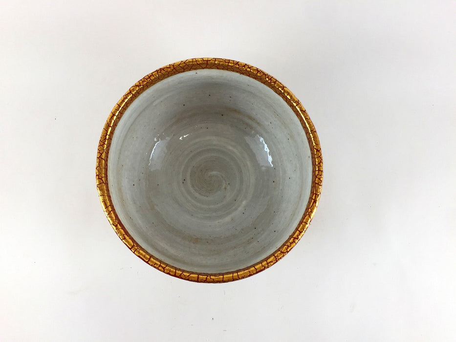 錦金彩(赤)　抹茶碗(500cc )　12cm　伊万里焼(j.R)