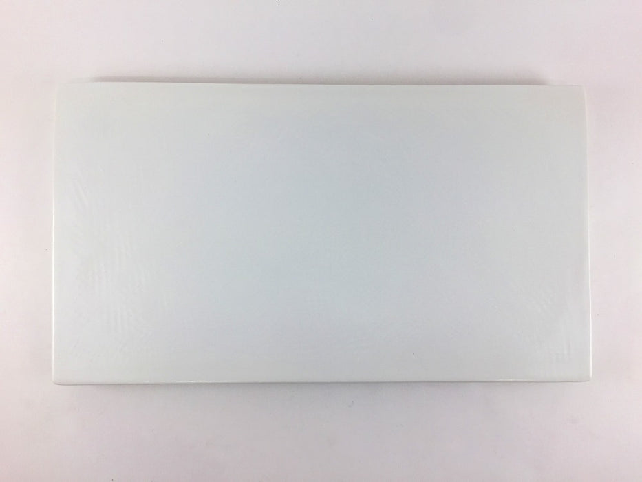 【SALE】285板皿　布目白　28.5cm　有田焼【訳あり】