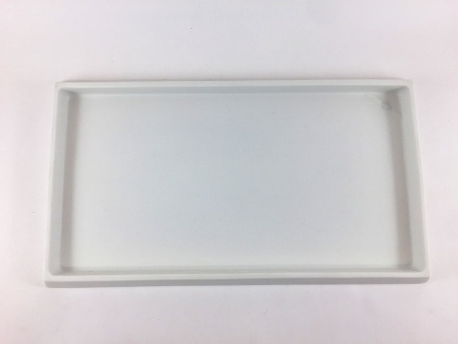 【SALE】285板皿　布目白　28.5cm　有田焼【訳あり】