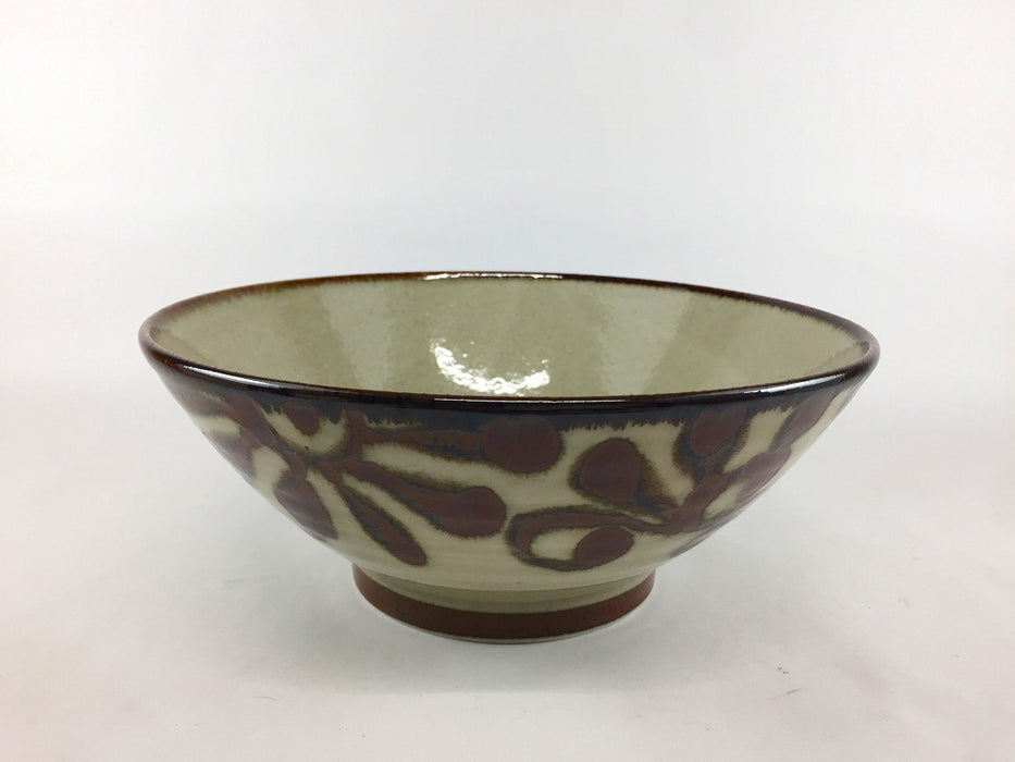 琉球唐草(ルリ/サビ)　6.5そば丼　19cm　美濃焼 (j.R)