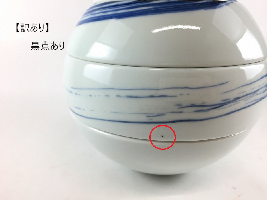 【SALE】玉重　藍渦　有田焼【訳あり】