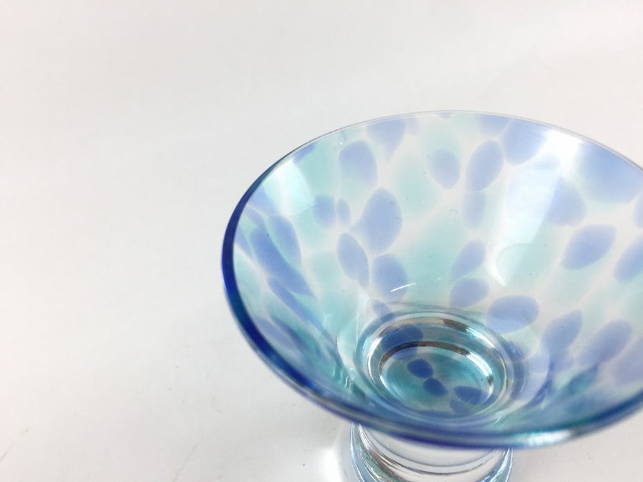 【SALE】60cc反カップ(水滴)　硝子　7cm【訳あり】