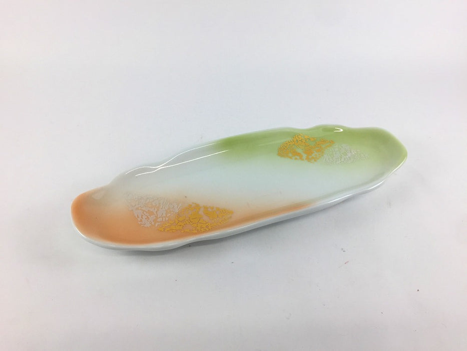 【SALE】色吹金銀彩突出　24cm　有田焼【訳あり】